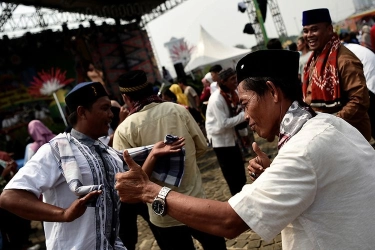 Cara ke Lokasi Lebaran Betawi 2025 Naik TransJakarta
