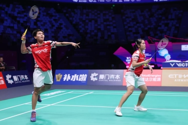 Klasemen Grup D Piala Sudirman 2025: Tim Indonesia Digusur Denmark dari Puncak