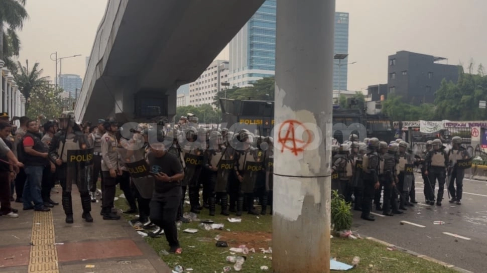 Anarki di Hari Buruh: Polda Metro Tangkap 13 Orang, Satu di Antaranya Perempuan
