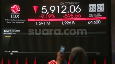 Modal Asing Cabut Rp 50,72 Triliun dari Pasar Saham RI
