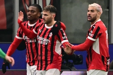 Hasil AC Milan Vs Bologna: Rossoneri Bangkit, Menang 3-1