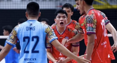 Surabaya Samator Tundukkan Palembang Bank SumselBabel, Amankan Posisi Ketiga Proliga 2025 di Yogyakarta