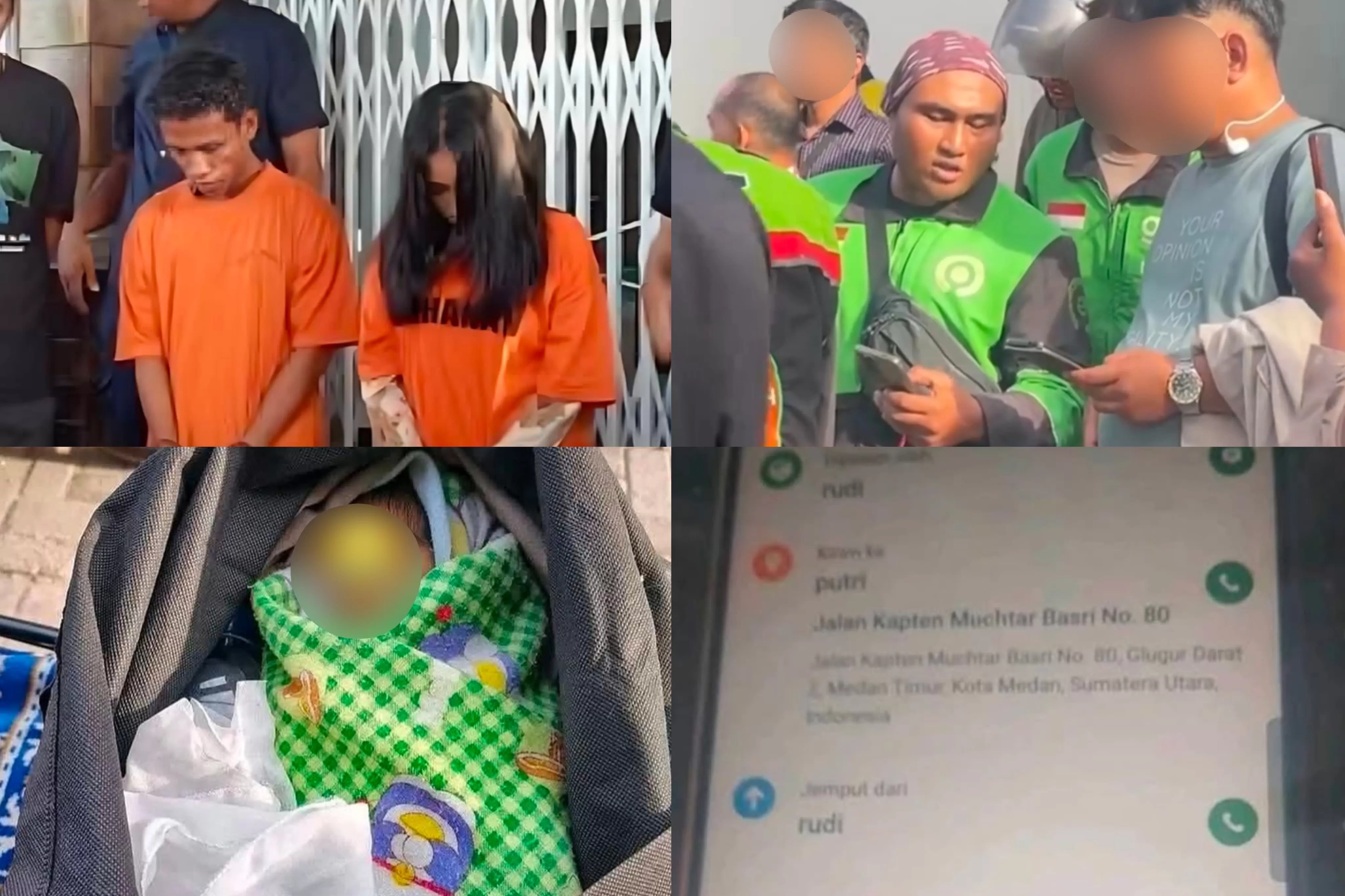 Viral! Hasil dari Hubungan Sedarah, Kakak Beradik di Medan Kirim Paket Berisi Jasad Bayi Melalui Aplikasi Ojek Online