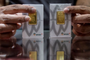 Selama Sepekan Harga Emas Antam Naik Rp 23.000 Per Gram