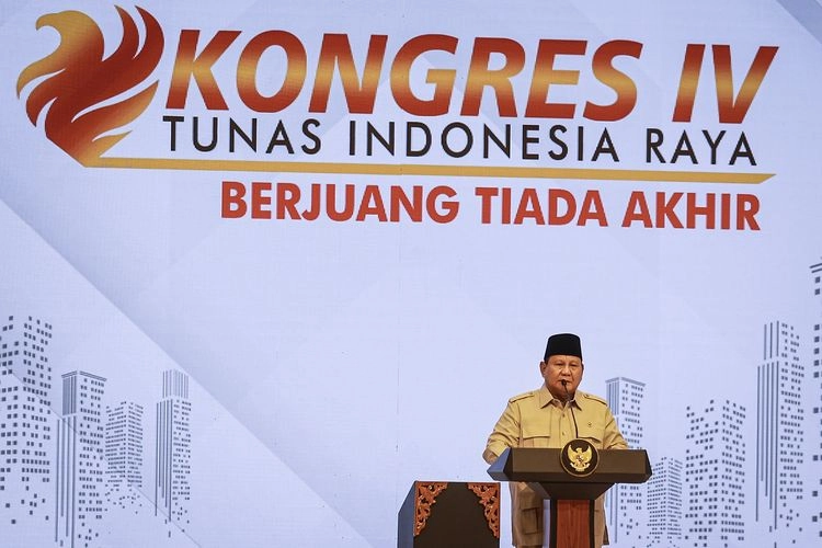 Prabowo: Saya Akan Lawan Segala Bentuk Korupsi di Republik Ini