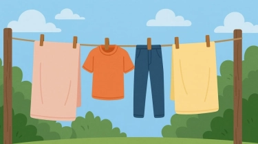 Jenis Kain yang Tak Boleh Dijemur Langsung di Bawah Sinar Matahari