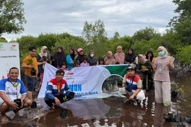 Elnusa Petrofin Tanam 9.292 Pohon di Jalur Distribusi Energi Unit Operasi