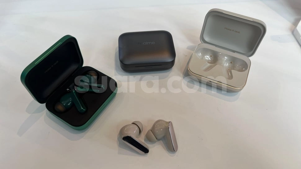 Realme Buds Air 7 Pro Resmi ke RI: TWS Unik dengan Fitur AI, Harga Sejutaan