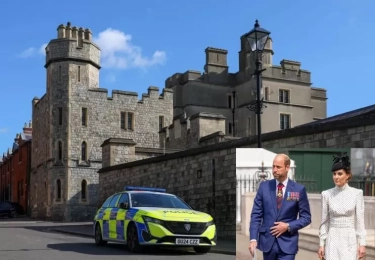 Seorang Penyusup Berhasil Masuk ke Kastil Windsor Dekat Rumah Pangeran William dan Putri Kate Middleton