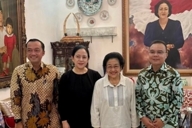 Dasco Unggah Momen Pertemuan dengan Megawati dan Puan di Teuku Umar, Ungkap Dapat Wejangan untuk Kepentingan Bangsa