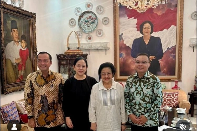 Dasco Temui Megawati, Bahas Apa?