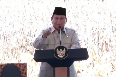 Prabowo ke Mentan Amran: Tahun Lalu Masih Impor Jagung, 2026 Sudah Enggak