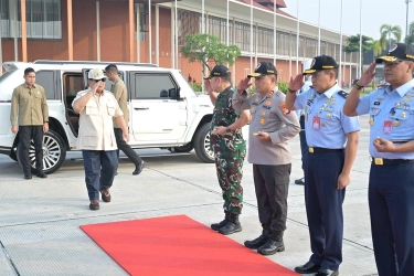 Prabowo Kunker ke Kalbar, Akan Panen Raya Jagung hingga Lepas Ekspor ke Malaysia