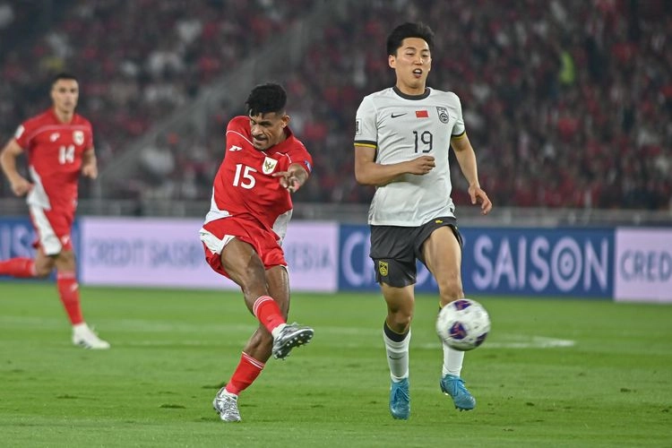 Hasil Timnas Indonesia Vs China 1-0: Kluivert Terpesona Ricky Kambuaya
