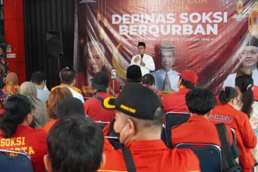 Idul Adha 2023: SOKSI Sembelih 15 Hewan Kurban, Politikus Golkar Serukan Kebersamaan Kader