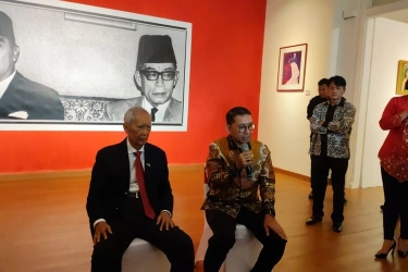 Rayakan Bulan Bung Karno, Guntur Soekarnoputra Gelar Pameran Foto