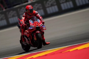 Hasil MotoGP Aragon 2025: Marc Marquez Juara, Alex Marquez dan Francesco Bagnaia Podium