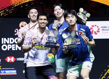 Perjuangan Sabar/Reza Gagal Berbuah Gelar, Korea Selatan Juara Umum Indonesia Open 2025