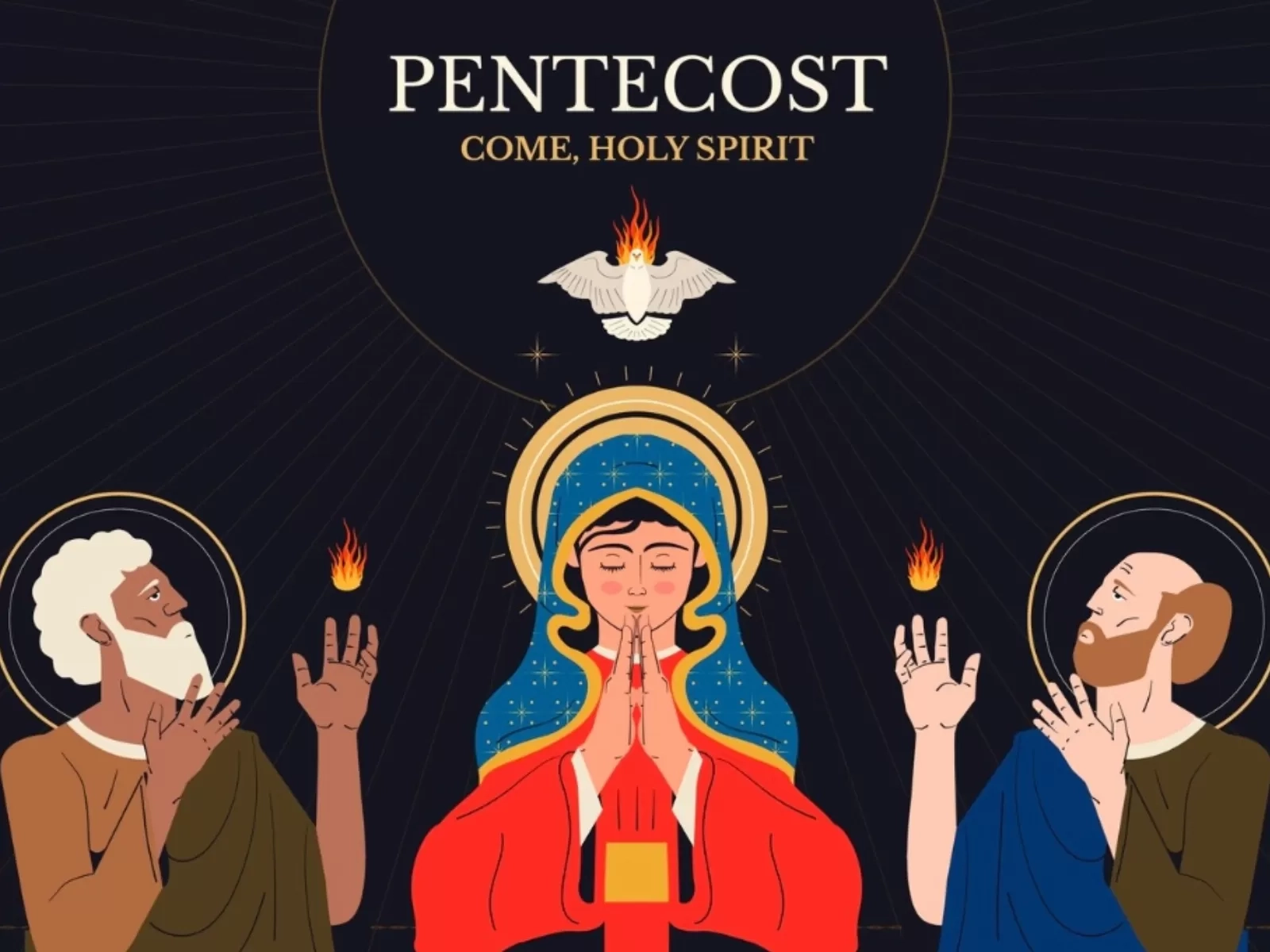Selamat Hari Raya Pentakosta! Mengenal Hari Dimana Roh Kudus Turun ke Atas Para Rasul dan Pengikut Kristus