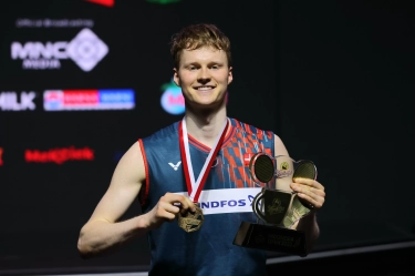 Tuntaskan Rasa Penasaran dan Juarai Indonesia Open 2025, Anders Antonsen Ungkap Betapa Spesialnya Istora Senayan