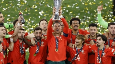 Kalahkan Spanyol, Portugal Raih Trofi Juara UEFA Nations League yang Kedua