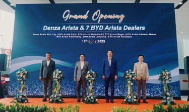 Arista Group Resmikan Diler Pertama DENZA dan Tambah 7 Outlet Baru BYD di Indonesia