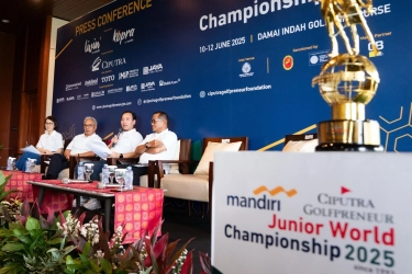 Mandiri Ciputra Golfpreneur 2025 Resmi Digelar, Jadi Ajang Akselerasi Atlet Muda ke Kancah Global