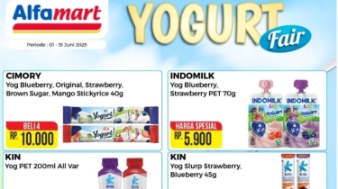 Promo Alfamart Hari Ini 10 Juni 2025: Ada Diskon Yoghurt Favorit, Bikin Sehat Dompet Aman