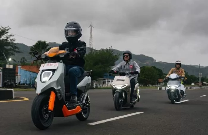 Jadi Begini Tampilan Motor Listrik Honda Setelah Dimodifikasi