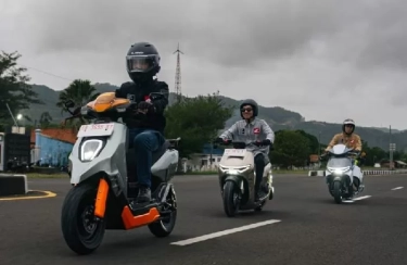 Jadi Begini Tampilan Motor Listrik Honda Setelah Dimodifikasi