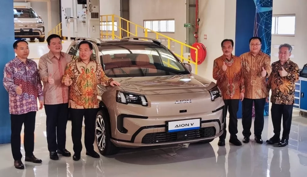 Pabrik Manufaktur GAC di Indonesia Resmi Beroperasi, Mampu Memproduksi 20 Ribu Unit Mobil Listrik per Tahun   