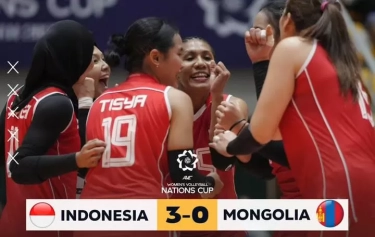 Timnas Voli Putri Indonesia Akhirnya Menang! Yolla Yuliana Cs Tumbangkan Mongolia 3-0 di AVC Nations Cup 2025