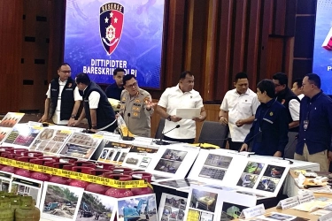 Bareskrim Bongkar Penambangan Pasir Ilegal di Klaten, Baru Jalan 2 Minggu, Sudah Rugikan Negara Rp 1 Miliar