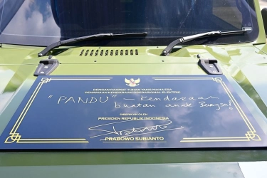 Prabowo Nyatakan Pandu sebagai Kendaraaan Buatan Anak Bangsa!