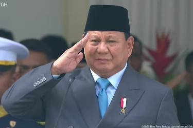 Prabowo: Yang Umurnya Sekarang 30, 25 Tahun Lagi Akan Pimpin RI