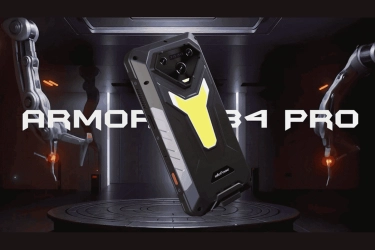 Ulefone Armor 34 Pro Resmi, HP Proyektor dengan Baterai 25.000 mAh