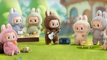 Boneka Labubu Seukuran Manusia Dijual Rp 2,4 Miliar, Ada yang Beli?