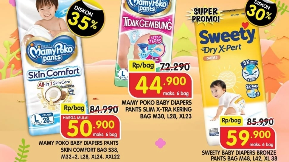 Katalog Promo Superindo 11 Juni 2025: Belanja Produk Bayi dan Rumah Tangga, Diskon sampai 35%!
