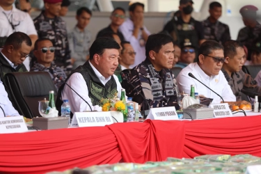 Musnahkan 2 Ton Narkoba di Kepri, Menko Polkam: Presiden Prabowo Minta Indonesia Jadi Killing Ground Bandar Narkoba