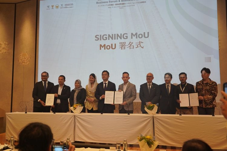 Indonesia dan Jepang Teken MoU Senilai 200,8 Juta Dollar AS