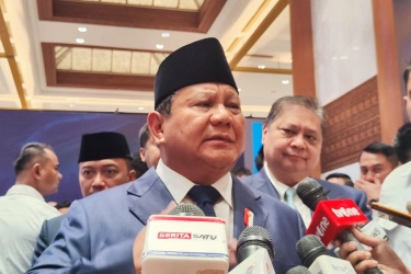 Prabowo Pastikan Tak Ada Rencana Reshuffle Menteri