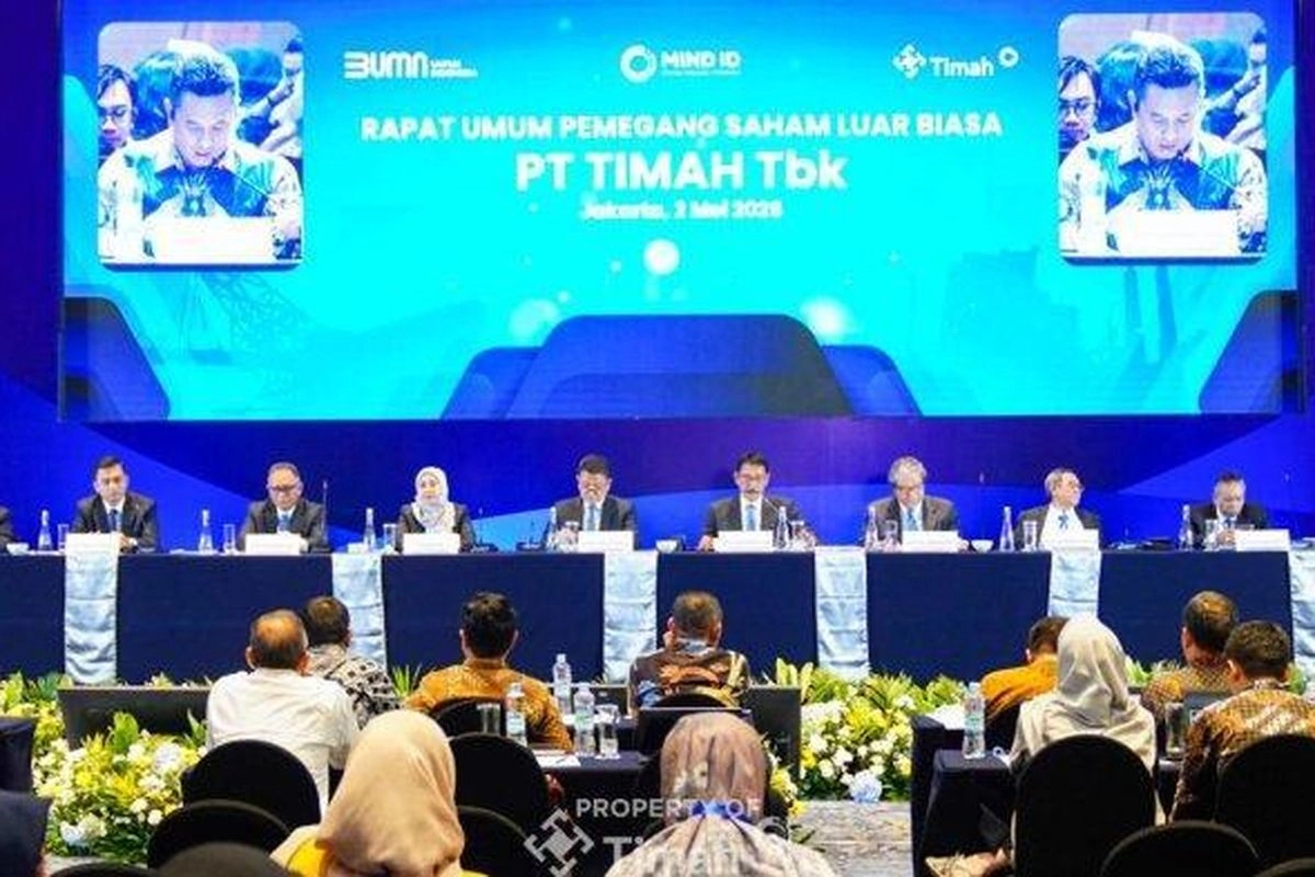 RUPST PT Timah (TINS) 2025 Hari Ini, Berapa Potensi Dividen yang Akan Dibagikan?