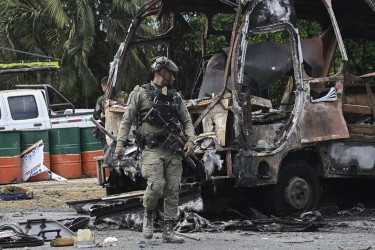 Serangan 24 Bom dan Senjata Api Guncang Kolombia, Tewaskan 7 Orang