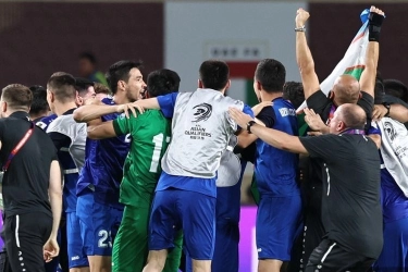 Timnas Uzbekistan Dihadiahi Mobil Listrik Usai Lolos ke Piala Dunia