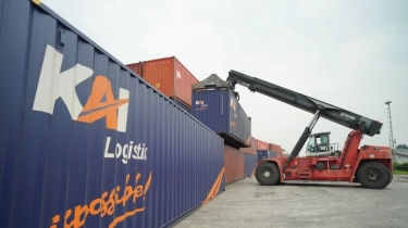 KAI Logistik Angkut 959.139 Ton Kontainer Hingga Mei 2025