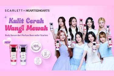 Gandeng Hearts2Hearts, Scarlett Hadirkan Body Serum dengan Aroma Ikonik