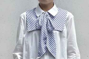 Tie Bib, Aksesori Fesyen yang Bikin Atasan Polos Jadi Lebih Modis