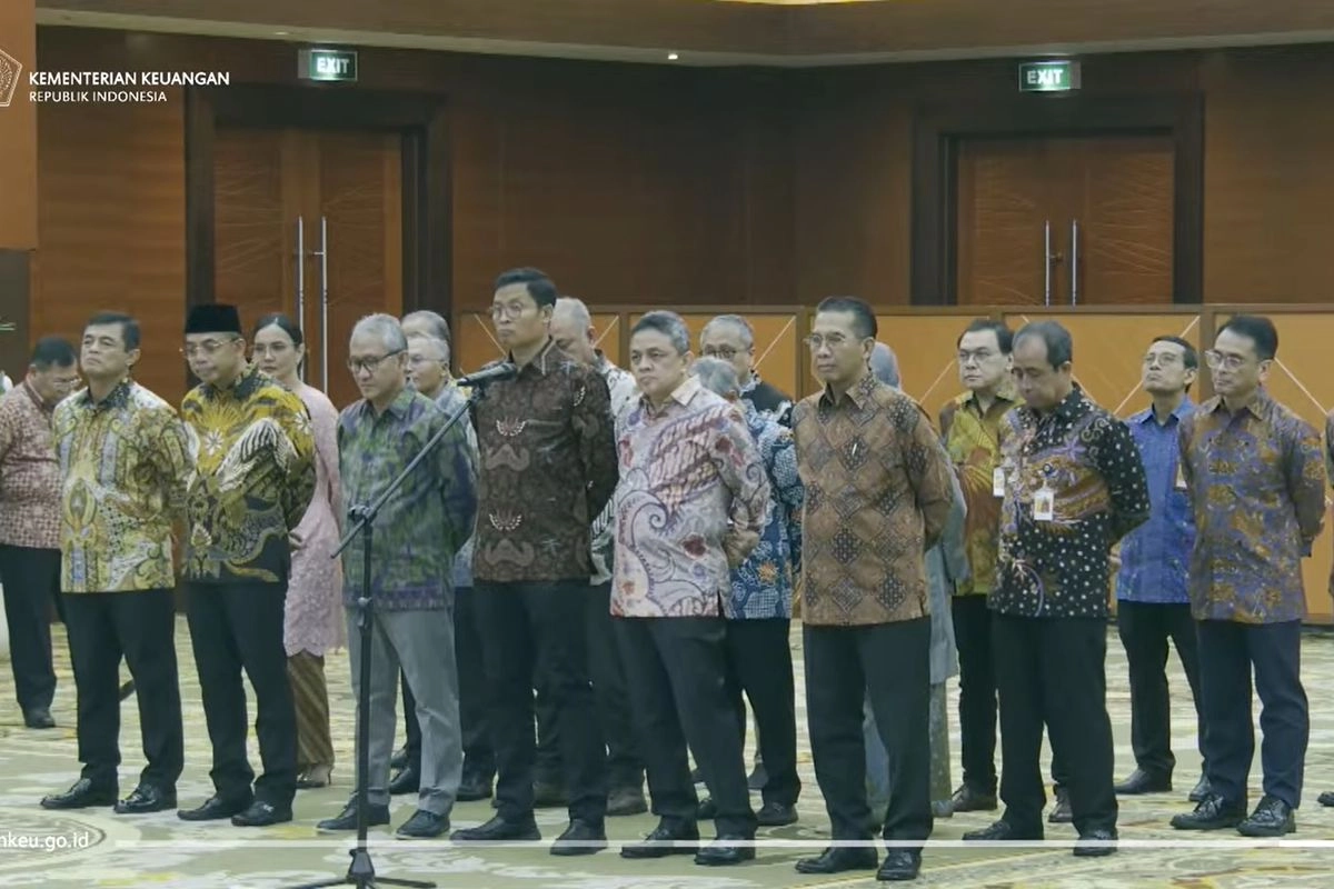 Lantik Eselon II Kemenkeu, Sri Mulyani Singgung Perbaikan Coretax