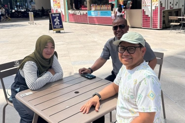 Sapa Pekerja Migran di Singapura, Menko PM Tegaskan Komitmen Perlindungan PMI