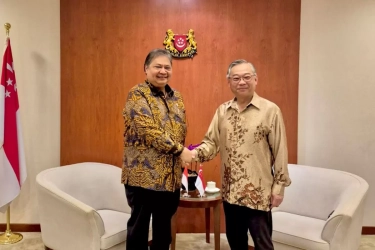 Airlangga Berharap Singapura Meningkatkan Investasinya hingga USD 30-40 Miliar di Indonesia
